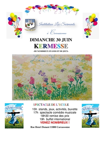 affiche Kermesse carcassonne 2019